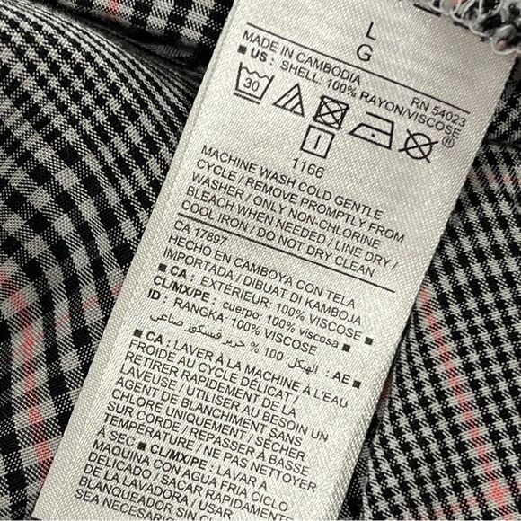 Old Navy Plaid long sleeve knee length Dress - Picture 10 of 12